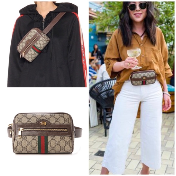 Gucci Handbags - No FOMO! 💯 Auth. GUCCI Supreme Ophidia Belt Bag